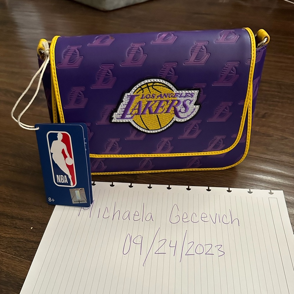LA lakers Crossbody Loungefly